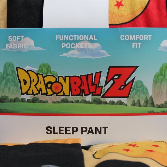 NWT Men's 2XL 44 - 46 Dragonball Z Graphic Sleep Pants With Pockets - Picture 3 of 9